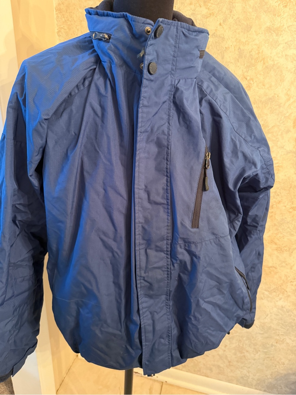 Free country Men's Blue Waterproof Insulated Jacket